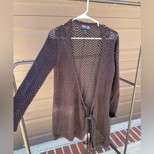 Vintage Style & Co woven cardigan tagged women’s size medium petite